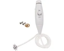 Tuyaux et poignées de rechange compatibles avec les hydropulseurs Waterpik WP-100, WP-300, WP-660, WP-662, WP-670, WP-672 et WP-900 ; également pour les hydropulseurs Waterpik Aquarius WP-663.