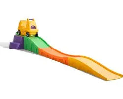 Step2 Up & Down Roller Coaster - Montagnes Russes / Toboggan Enfant - Jouet avec porteur Auto / Voiture pour Enfants