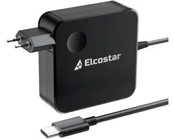 Elcostar® 100W USB C Adapter – Universele Snellader – 5V/9V/12V/15V/20V – 45W, 65W, 87W & 100W - Power Delivery – laptop/tablet/telefoon – Compact & krachtig ontwerp - laptop oplader - ac adapter