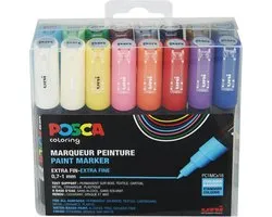 Uni Posca Stiften Standard Colors PC1MC 0,7-1 mm lijn