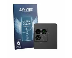 Savvies - Screenprotector voor Sony Xperia 1 VIII (ALLEEN Camera Lens) - Folie Beschermfolie transparant 6 Stuks