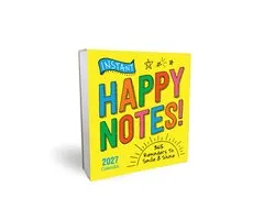 Inspire Instant Happiness Calendars & Gifts- 2027 Instant Happy Notes Boxed Calendar