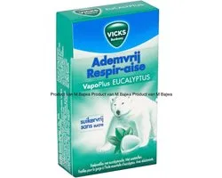 Vicks ademvrij vapoplus eucalyptus minibox 40 gr