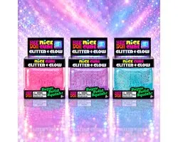 Needoh - Glitter & Glow Nice Cube Needoh