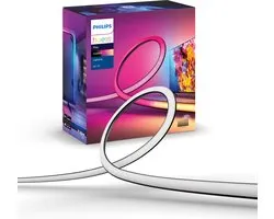 Philips Hue Play Gradient Lightstrip 55 inch - Televisie - Zwart - 20W - incl. Voeding en steunen