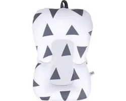 Sevibaby Cozy Triangle Grey Baby Badkussen