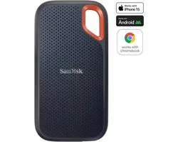 SANDISK Extreme Portable SSD - Externe SSD - USB-C 3.2 - 1 TB
