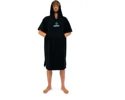Surf logic omkleed poncho zwart