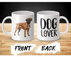 Mok Bullmastiff dog - hond/ Dog lover