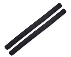Rieba® Stuurfoam Fiets - Universeel - Fietsstuur - Vlinder / Multigrip - 400mm - 2 stuks - Inclusief Afdichtdoppen - Zwart