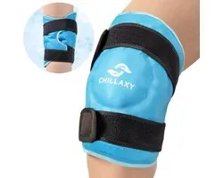 Chillaxy Compresse Froide Genou – Icepack, Coolpack, Compresse de Glace – Compresse Froide contre la Douleur et le Gonflement – Gelpack Réutilisable - XXL