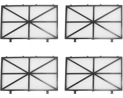 filters compatibel met Dolphin Nautilus CC Plus, M400/M500, onderdeelnummer 9991432-R4, geplooid zwembadreiniger vervangend onderdeel, 4 pakketten