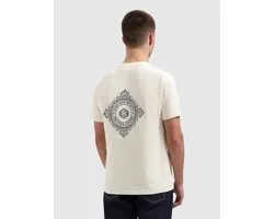 Pure Path T-shirt Family Crest Ecru (26010104 - 54)