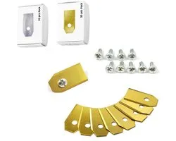 Lawn Mower Blades – 60 Universal Replacement Blades geschikt voor Husqvarna Automower, Gardena, Yardforce, and More