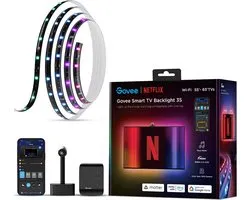 Govee slimme tv verlichting Matter - 55-65 inch Backlight 3S - Netflix editie