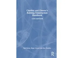 Chudley and Greeno's Building Construction Handbook