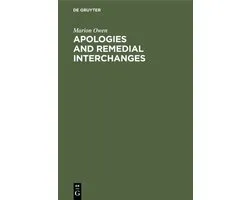 Apologies and Remedial Interchanges