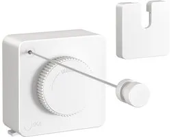 JOOM Robust Retractable Clothesline, Wall Mounted, Easy to Hang, for Drying Clothes, with Lock to Prevent Sagging - ShopVlot