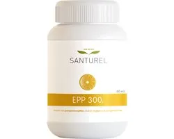 Santurel EPP300 - Extract van Pompelmoes Pitten - Natuurlijke Ondersteuning voor Afweer en Darmflora - Helpt het immuunsysteem - Voor een goed Afweersysteem en Gezonde Darm - Citrus Grandis - Bioflavonoïden - Glycosiden - 60 plantaardige capsules