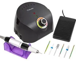 Clavier Nagelfrees Machine Voor Professionele Manicure & Pedicure 65W. FX 600 ZWART