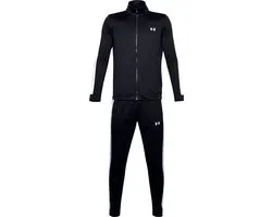 Under Armour UA Rival Knit Track Suit-BLK Heren Trainingspak - Zwart - Wit