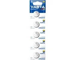 VARTA ENERGY LITHIUM Knoopcel CR2032 paquet de 5