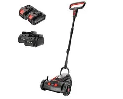 YARDIO Tools® - Grasmaaier Elektrisch - Grasmaaier Accu - Handmaaier - 220mm maaibreedte - 21v incl. 2x 4.0a Accu en Snellader - tot 100m2 - EasyMow 220 - EasyMow220-2x-4.0aBAT