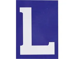 Carpoint Sticker L voor Motorfiets