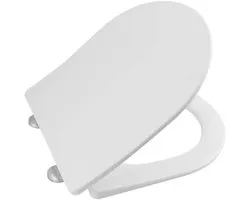 Aqualine Vermet - Toiletzitting, Slim, SoftClose, wit VRS008