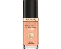 Max Factor Facefinity All Day Flawless 3-in-1 Liquid Foundation - 77 Soft Honey