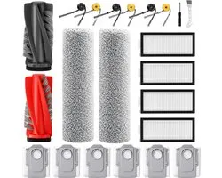 22 stuks accessoires voor Roborock Qrevo Curv 2 Flow robotstofzuiger