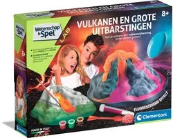 Clementoni Wetenschap & Spel, Vulkanen en Grote Uitbarstingen! - 8+ jaar - 56052