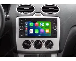 geschikt voor Ford 2004 - 2011 | Carplay & Android Auto |Focus Fiesta C & S max Fusion Mondeo Hobby TL Transit Connect Galaxy Kuga | Autoradio met Navigatie | Android radio | 2004 2005 2006 2007 2008 2009 2010 2011