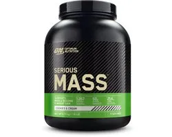 Optimum Nutrition Serious Mass - Cookies & Cream - Mass Gainer - Weight Gainer - 2727 gram (8 servings)