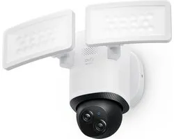 eufy Security Floodlight Camera E340 - Floodlight Cam - 360° Pan & Tilt - 3K-resolutie - 2000 Lumen - AI-bewegingsdetectie - 24/7 opname - Dual-band Wi-Fi - IP65 waterdicht