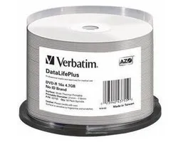 Verbatim DataLifePlus 4,7 Go DVD-R 50 pièce(s)