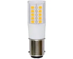 LED LightMe LM85356 B15d N/A Vermogen: 4.9 W Warmwit N/A