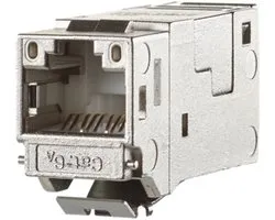 Metz Connect 130910KI RJ45-inbouwmodule Keystone CAT 6A 1 stuk(s)