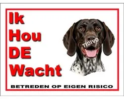 Gammel Dansk Hønsehund 7 – Met 4 Gaatjes + 4 Pluggen + 4 RVS Schroeven