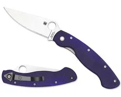 Spyderco Zakmes Military Dark Blue CPM S110V PE