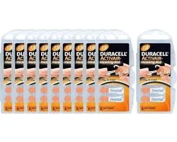 Duracell PR48 DA13 Knoopcel voor Hoortoestellen - 60 Stuks