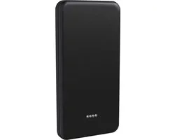 Nuvance - Power Bank 10000 mAh - Chargeur rapide - Design compact - 2x USB, USB-C & Micro USB - Powerbanks universelles pour Smartphones, Tablettes et Gadgets - Batterie externe - Zwart