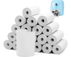 Thermal Paper Refill - Kids Camera Printing Paper - 57mm Instant Camera Paper - 20 Rolls