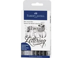Faber-Castell tekenstift - Pitt Artist Pen - 8-delig - FC-267118