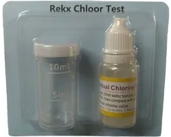 Rekx® Kit de test de chlore pour piscine et jacuzzi – Aquarium – Testeur d'eau précis