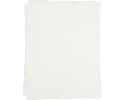 Creativ Company Transfer Vel Vel 21.5x28 cm for licht textiles Transparant 5 Vel per Verpakking