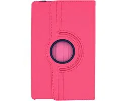 Draaibaar Hoesje - Multi stand Case Draaibaar Hoesje - Multi stand Case Geschikt voor: Samsung Galaxy Tab A 10.1 inch 2019 SM T510 / T515 - Donker roze
