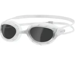 Zoggs Predator Zwembril White, Tint Black Regular Fit