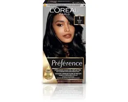 L'Oréal Paris - Permanente Haarkleuring Preference - 01 Noir Napoli