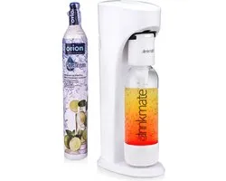 Sodamaker Wit met Co2 Cilinder AQUADREAM - Bruiswatertoestel - Bruiswatermachine - Soda - Bruiswater Maker